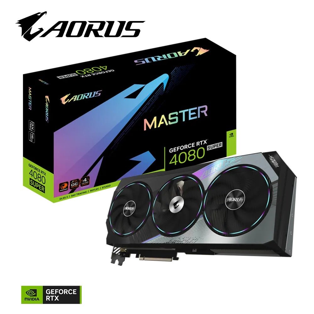 Gigabyte Aorus GeForce RTX 4080 Super Master 16GB GDDR6X Graphics Card - Nectostry
