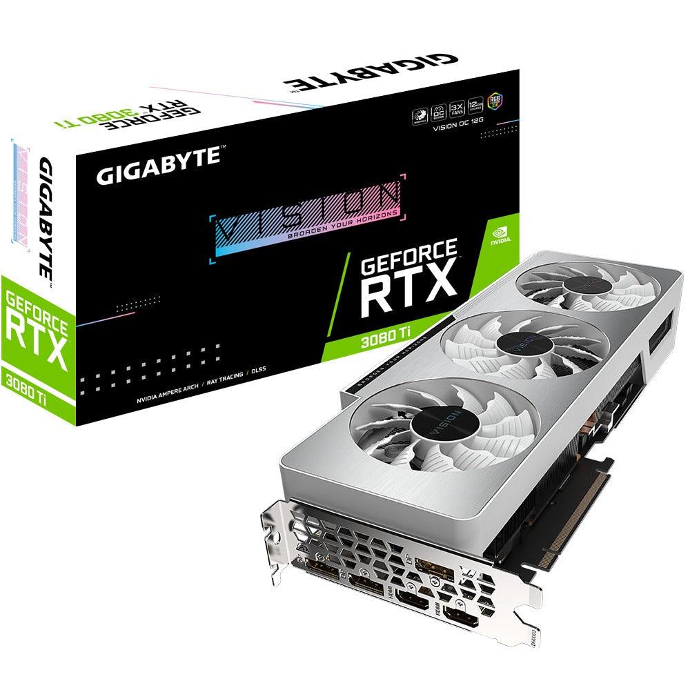 Gigabyte RTX 3080TI Vision OC 12G + Gigabyte Backpack + Aorus H1 + Aorus M2 - Nectostry