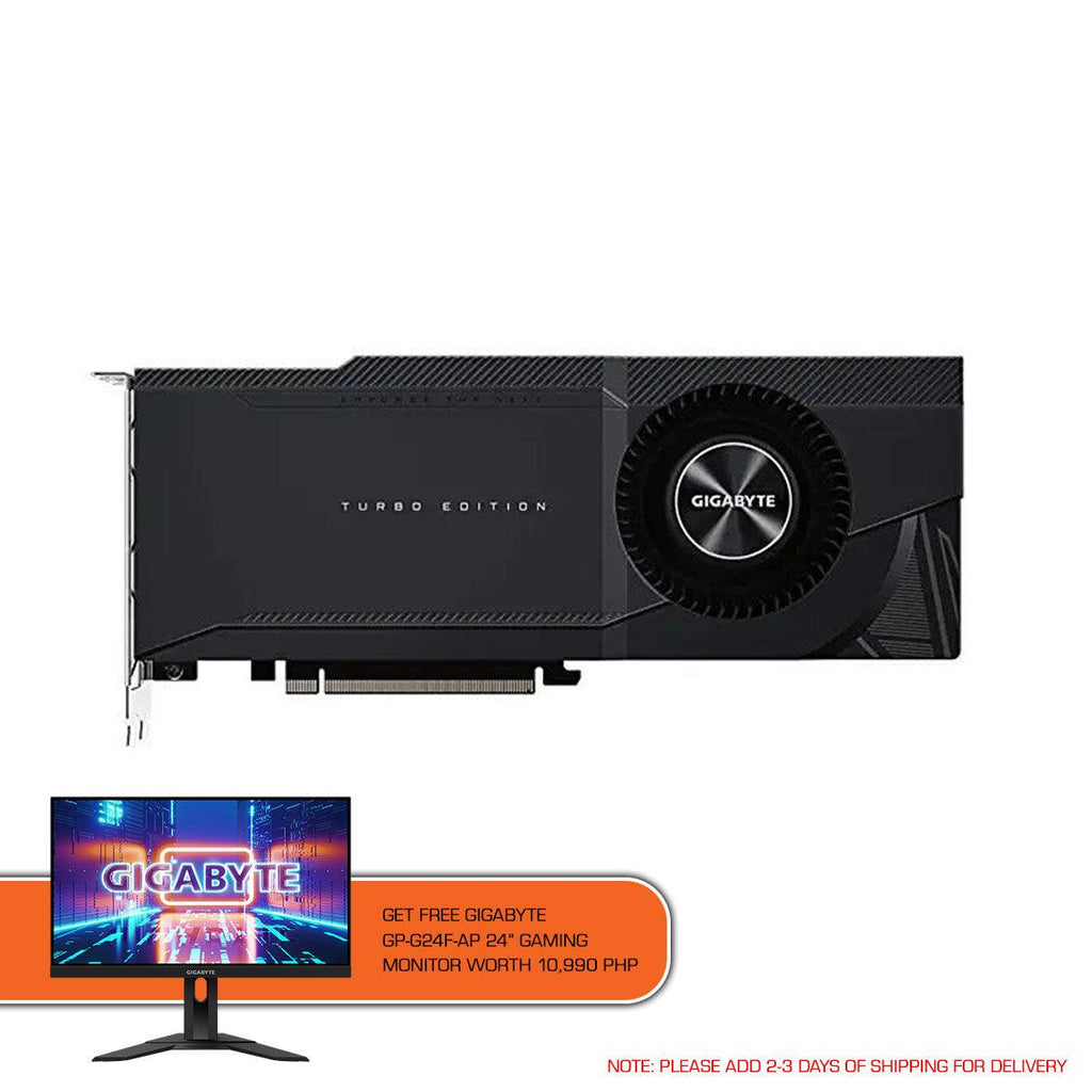 Gigabyte RTX 3090 Turbo 24G + Gigabyte GP - G24F - AP 24” Gaming Monitor - Nectostry