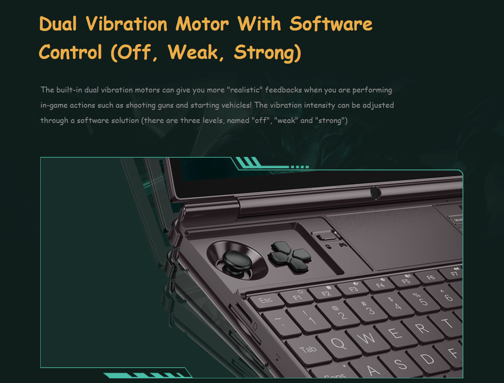 GPD Win Max 2 2023 AMD Ryzen 7 7840U 10.1" WQXGA QHD+ (2560x1600) IPS 64GB RAM LPDDR5X - 7500MT/S 2TB SSD AMD Radeon 780M Graphics (RDNA3) Windows 11 Handheld Gaming PC + Win Max 2 Protection Case - Nectostry