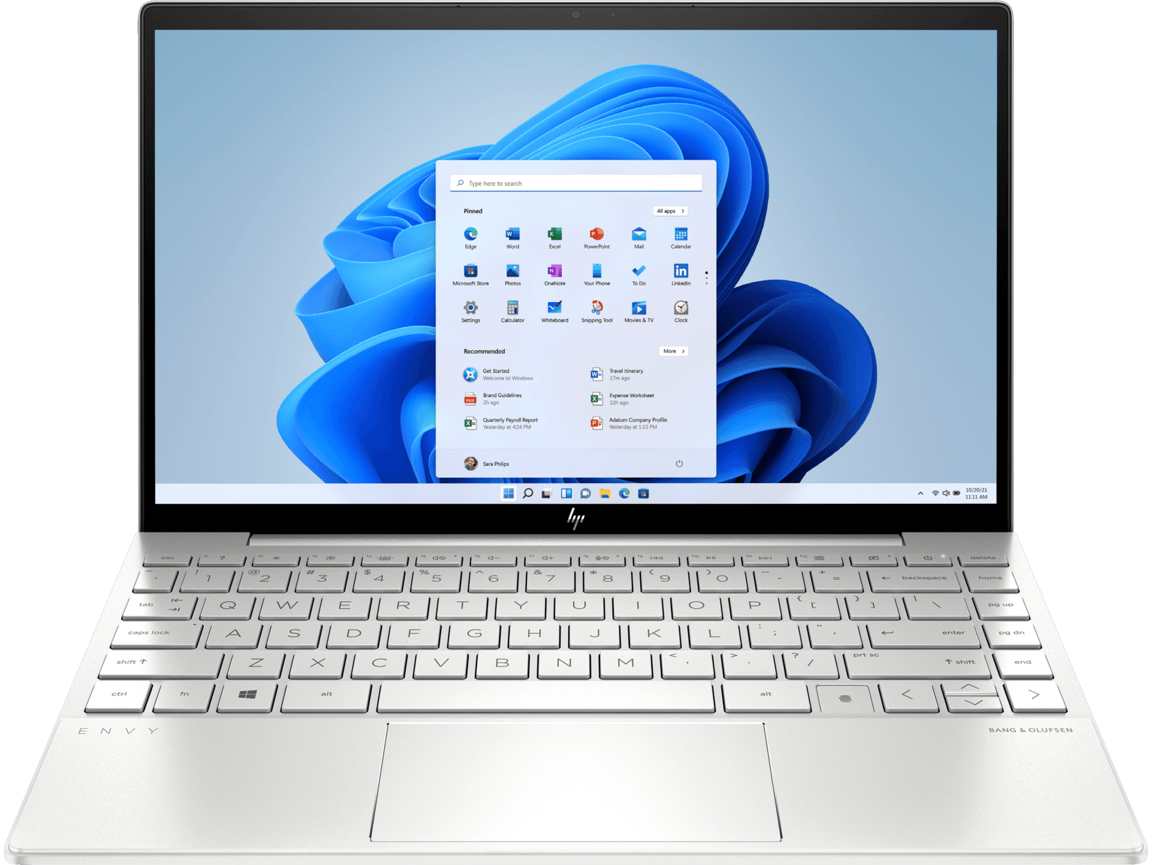 HP Envy 13 - BA1522TX Laptop (Natural Silver) | 13.3” FHD | i7 - 1165G7 | 16 GB DDR4 | 512 GB SSD | MX450 | Windows 11 Home | MS Office Home & Student 2021 | HP Prelude 15.6” Topload Bag - Nectostry