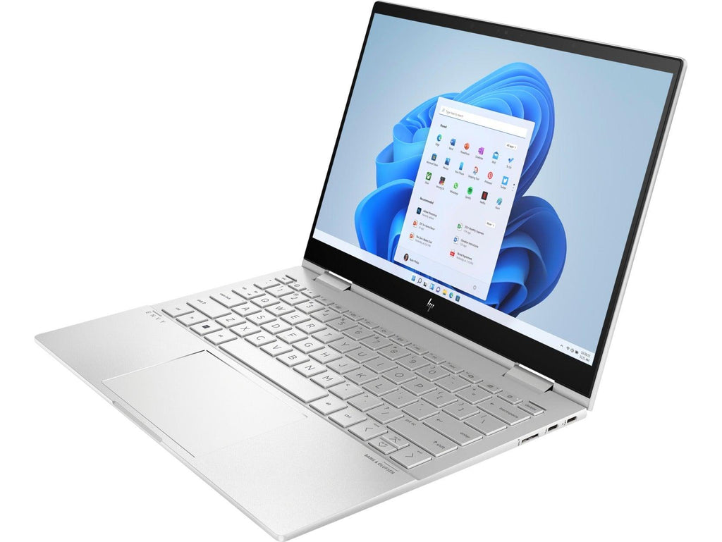 HP Envy X360 13 - BF0108TU 2 - In - 1 Laptop (Natural Silver) | 13.3” WUXGA | i5 - 1230U | 16 GB RAM | 512 GB SSD | Intel Iris Xe | Windows 11 | MS Office H&S 2021 | Stylus Pen | HP Prelude 15.6” Topload Bag - Nectostry