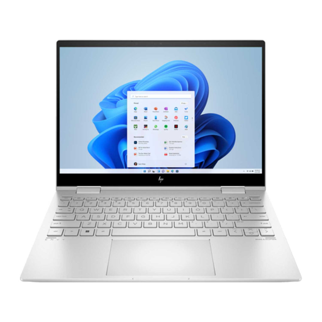 HP Envy X360 13 - BF0109TU 2 in 1 Laptop (Natural Silver) | 13.3” WQXGA (2560x1600) | i7 1250U | 16GB RAM | 512GB SSD | Windows 11 Home | HP Prelude 15.6" Topload Bag - Nectostry
