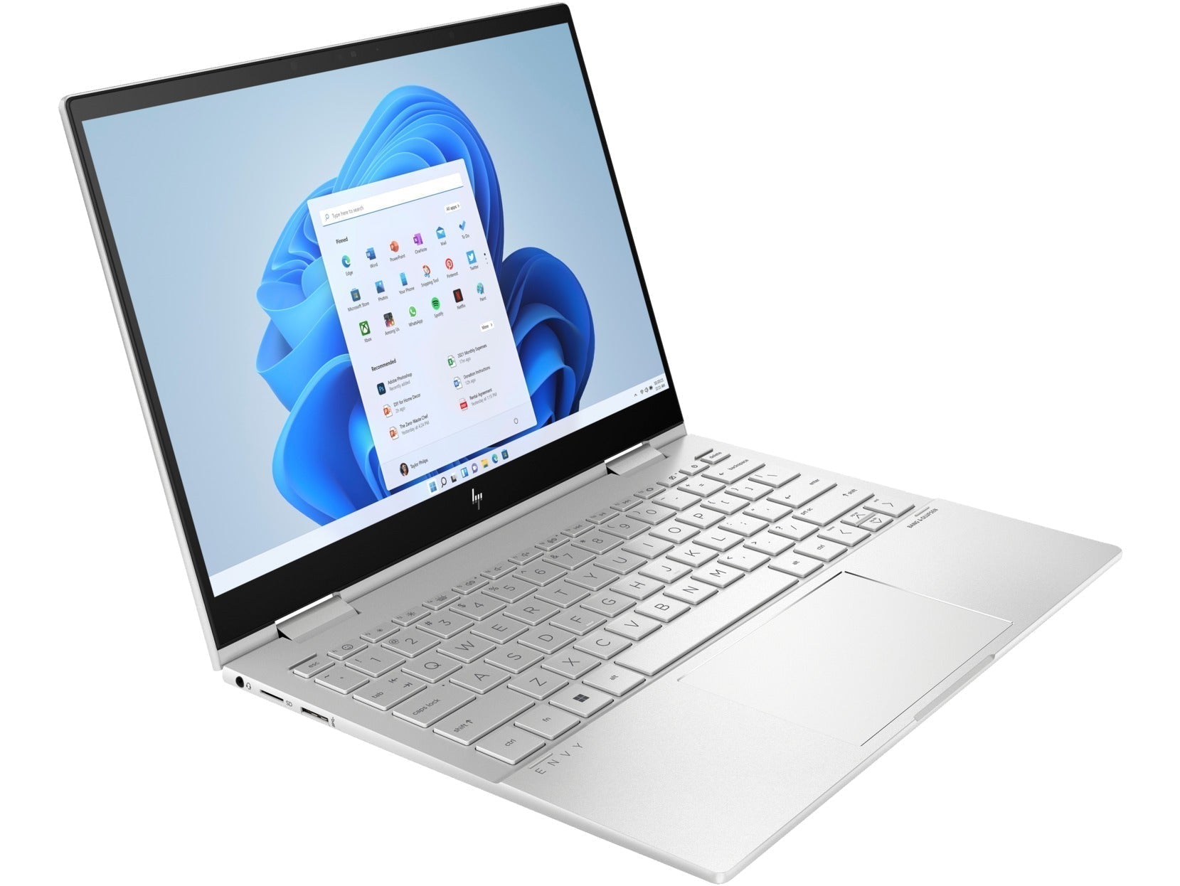 HP Envy X360 13 - BF0110TU 13.3" OLED 2 - in - 1 Laptop (Natural Silver) | 2.8K (2880x1800) OLED | i7 1250U | 16GB RAM | 1 TB SSD | Intel Iris Xe Graphics | MS Office Home & Student 2021 | HP Prelude 15.6" Topload Bag - Nectostry