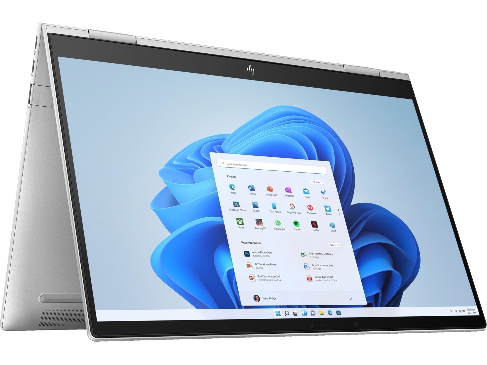 HP Envy X360 13 - BF0110TU 13.3" OLED 2 - in - 1 Laptop (Natural Silver) | 2.8K (2880x1800) OLED | i7 1250U | 16GB RAM | 1 TB SSD | Intel Iris Xe Graphics | MS Office Home & Student 2021 | HP Prelude 15.6" Topload Bag - Nectostry