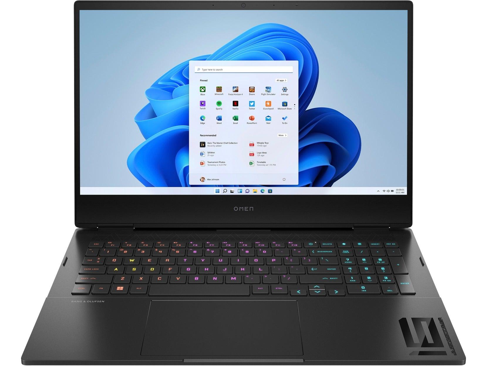 HP Omen 16 - K0051TX Gaming Laptop (Shadow Black) | 16.1" FHD | i5 - 12500H | 16GB RAM | 512GB SSD | RTX 3060 | Windows 11 Home | MS Office Home & Student 2021 | HP Omen Transceptor 15” Backpack (Black) - Nectostry