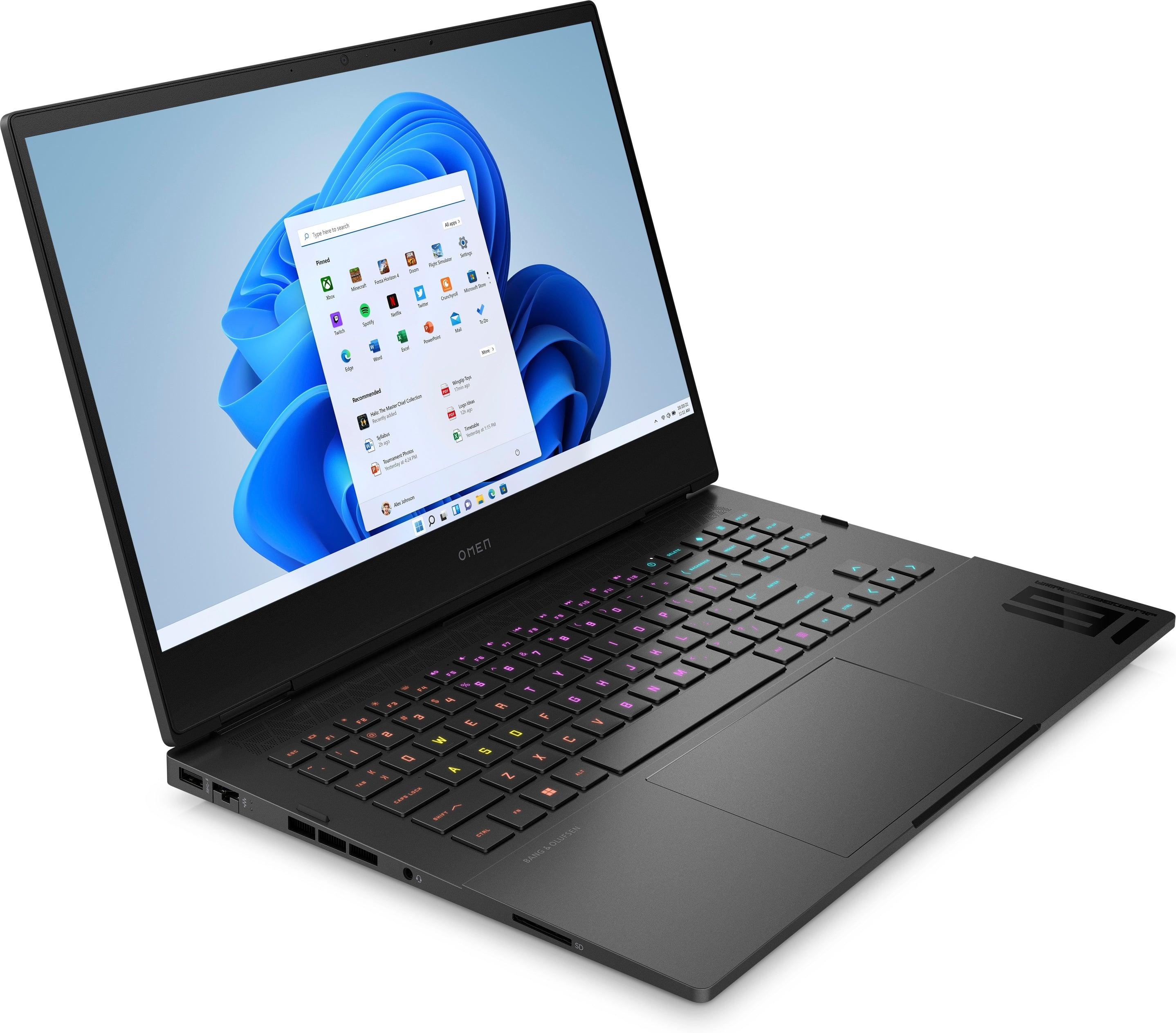 HP Omen 16 - K0097TX Gaming Laptop (Shadow Black) | 16.1" FHD IPS (1920 x 1080) | i5 - 12500H | 16GB RAM | 512GB SSD | RTX™ 3060 | Windows 11 | MS Office Home & Student 2021 | HP Travel 18L 15.6 Backpack (Iron Grey) - Nectostry