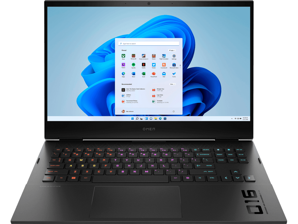 HP OMEN 16 - K0098TX 165HZ Gaming Laptop (Shadow Black) | 16.1" QHD IPS | i7 - 12700H | 16GB DDR5 | 1TB SSD | RTX 3070Ti | Windows 11 Home + MS Office Home & Student 2021 + HP Travel 18L 15.6" Backpack (Iron Grey) - Nectostry