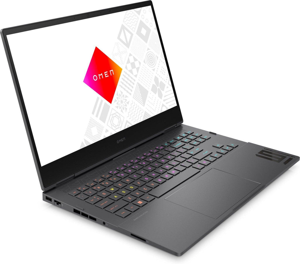 HP Omen 16 - N0081AX Gaming Laptop (Mica Silver) | 16.1” QHD IPS (2560 x 1440) | Ryzen™ 7 6800H | 16GB RAM | 512GB SSD | RTX 3060 | Windows 11 Home | MS Office Home & Student 2021 | HP Travel 18L 15.6 Backpack (Iron Grey) - Nectostry