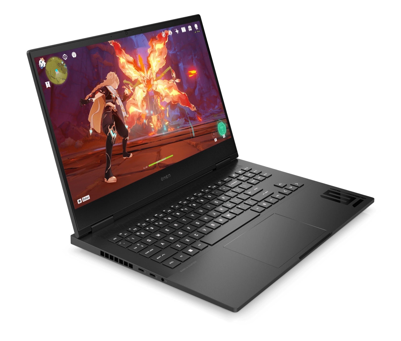HP Omen 16 - WF0069TX Gaming Laptop (Shadow Black) | 16.1" FHD | 165HZ | i5 - 13500HX | 16GB RAM | 512GB SSD | RTX 4060 | Windows 11 Home | MS Office Home & Student 2021 | HP Travel 18L 15.6 Backpack (Iron Grey) - Nectostry