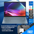 HP PAVILION Plus 14 - EW0070TU Laptop (Moonlight Blue) | 14" 2.8K (2880X1800) | i7 - 1355U | 16GB RAM | 512GB SSD | Intel Iris XE | Windows 11 Home | MS Office Home & Student 2021 | HP Prelude Topload Bag - Nectostry