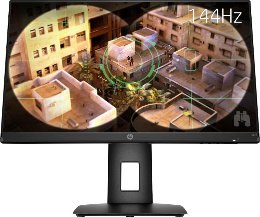 HP Victus 15L TG02 - 0021D Gaming Desktop PC (Mica Silver) + HP X24IH 13L82AA 23.8” Gaming Monitor - Nectostry
