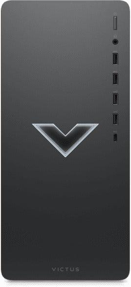 HP Victus 15L TG02 - 0021D Gaming Desktop PC (Mica Silver) + HP X24IH 13L82AA 23.8” Gaming Monitor - Nectostry