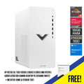 HP Victus 15L TG02 - 0036D 3.90GHZ 6 Cores AMD Ryzen 5 5600G 512GB SSD Gaming Desktop PC (Ceramic White) + MS Office Home & Student 2021 - Nectostry