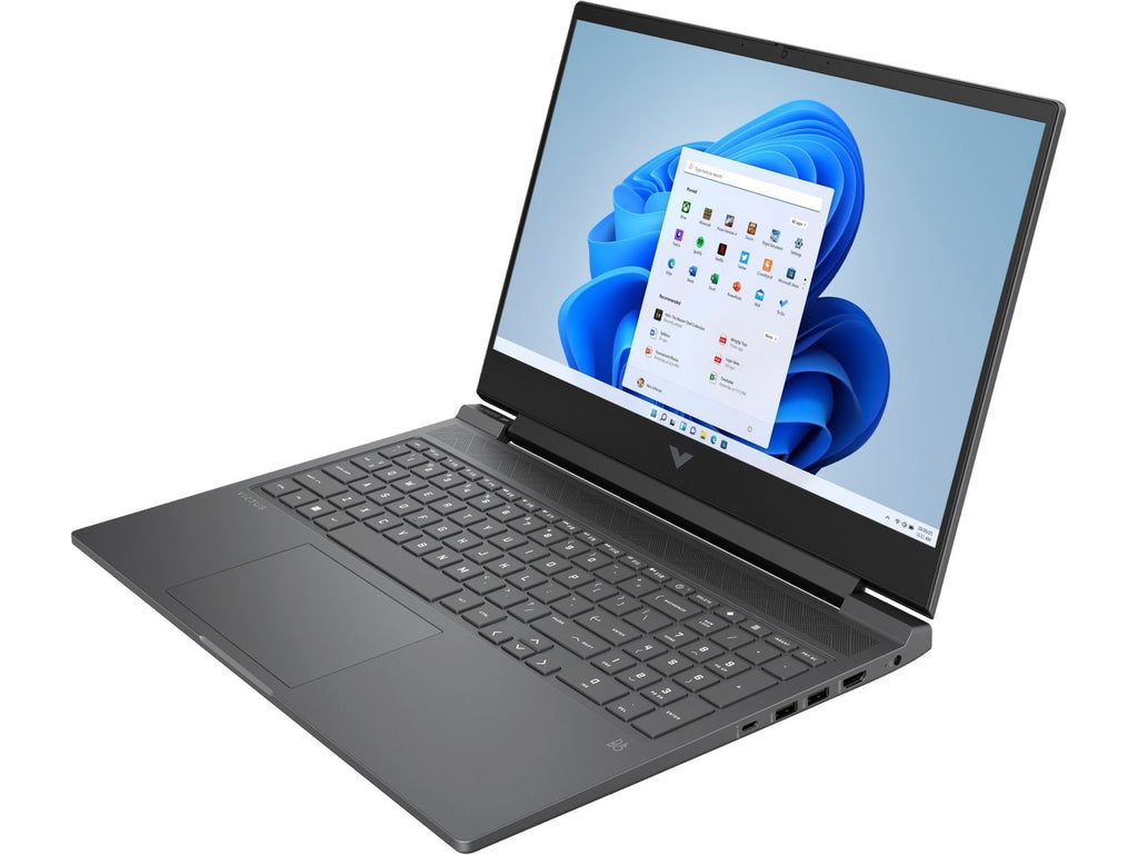 HP Victus 16 - S0057AX Gaming Laptop (Mica Silver) | 16.1” FHD (1920x1080) 144Hz | Ryzen 5 7640HS | 16GB RAM | 512 GB SSD | RTX™ 4050 | Windows 11 Home | MS Office Home & Student 2021 | HP 2Z8P4AA Sling Bag - Nectostry