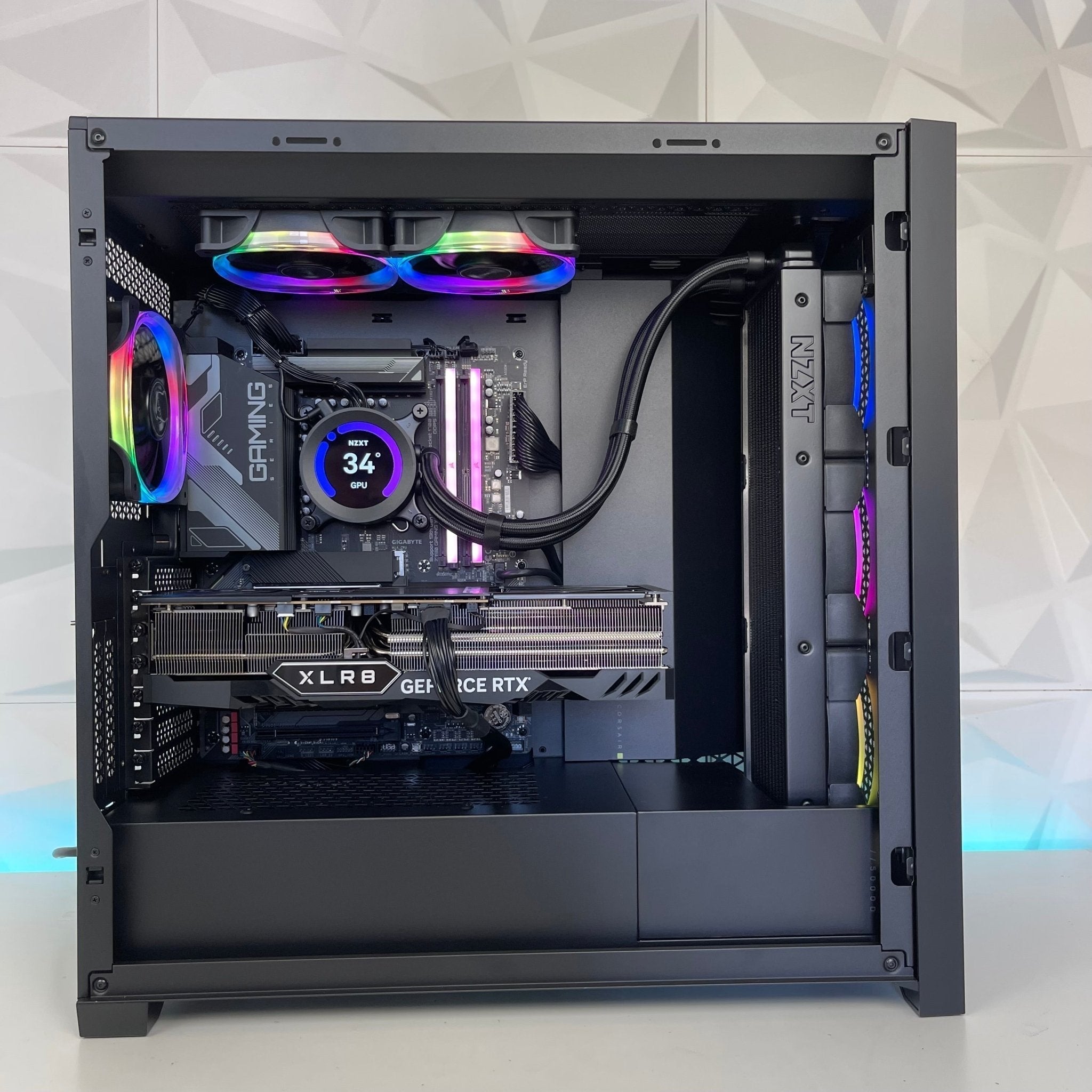 I Gaming Computer | Intel Core i7 14700KF | RTX 4080 16GB | Corsair 5000D Black - Nectostry