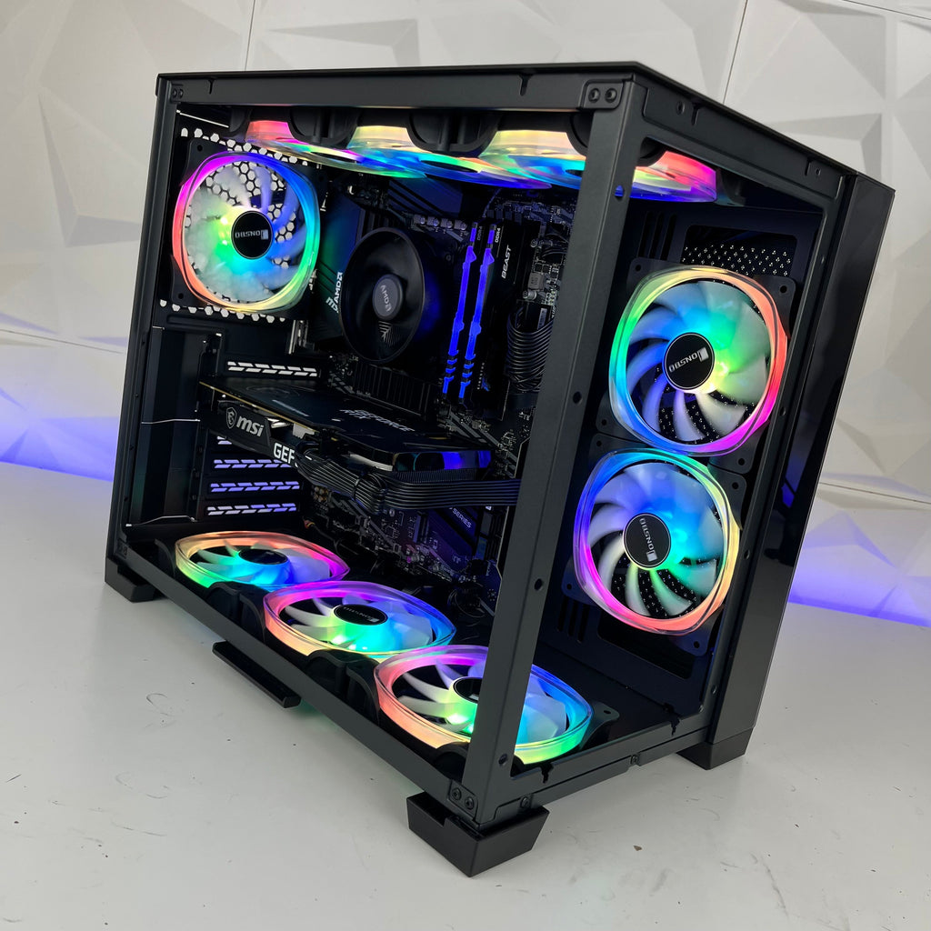 I Gaming Computer | RTX 4060/ RTX 4060 Ti | AMD Ryzen 5 | SP8 Crystal - Nectostry