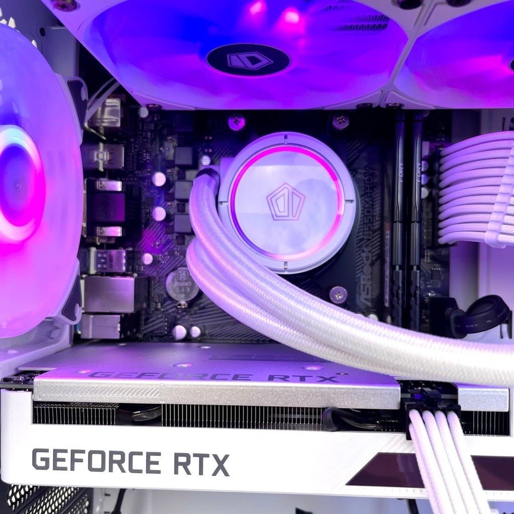 I Gaming Computer | Ryzen 5 5600 | RTX 4060/4060 Ti Ultra OC | Arctic White - Nectostry