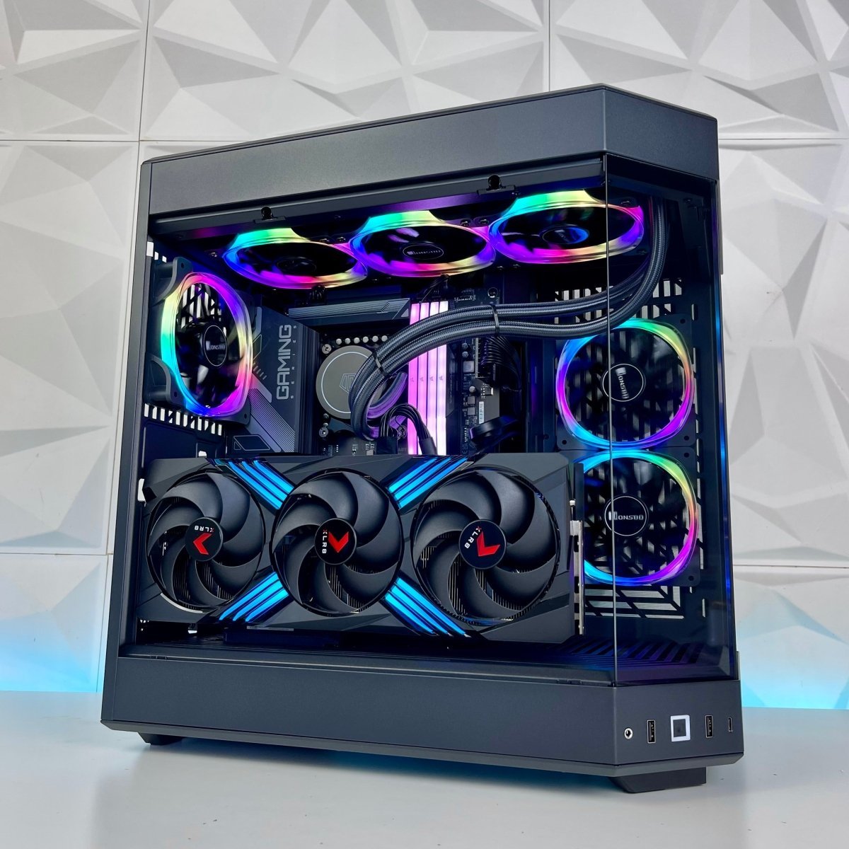 IGaming Core i5/i7 14700KF | RTX 4060 Ti - 4070 Ti super | 32GB DDR5 Ram | Hyte 60 Pro Black - Nectostry