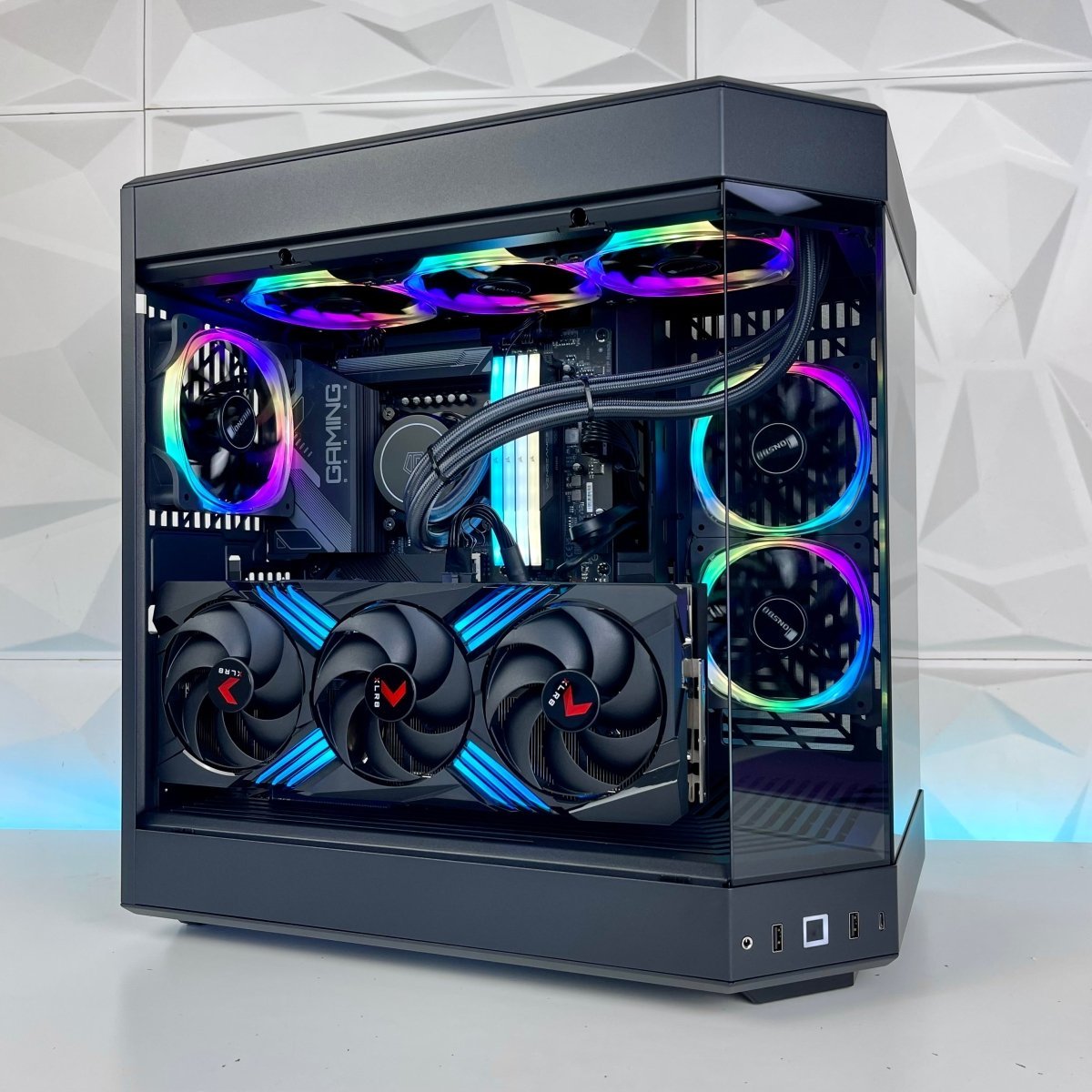 IGaming Core i7/i9 14900KF | RTX 4080 - 4090 | DDR5 Ram | Hyte 60 Pro Black - Nectostry