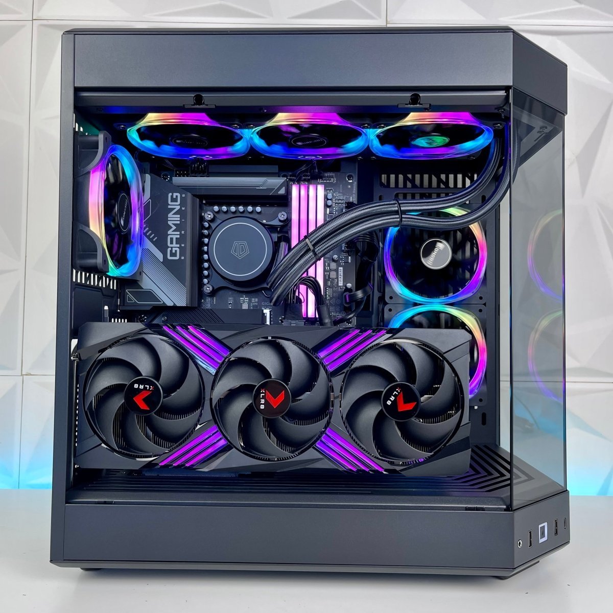 IGaming Core i7/i9 14900KF | RTX 4080 - 4090 | DDR5 Ram | Hyte 60 Pro Black - Nectostry