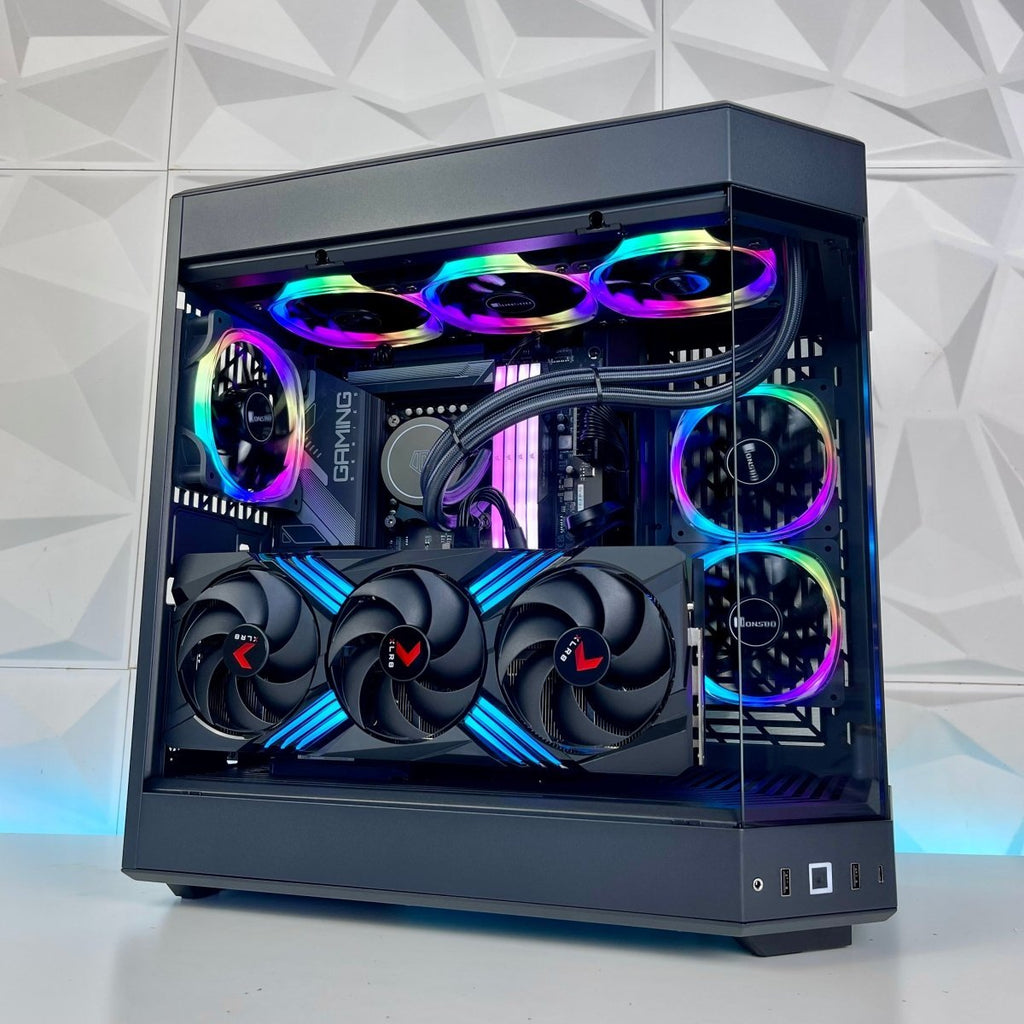 IGaming Core i7/i9 14900KF | RTX 4080 - 4090 | DDR5 Ram | Hyte 60 Pro Black - Nectostry
