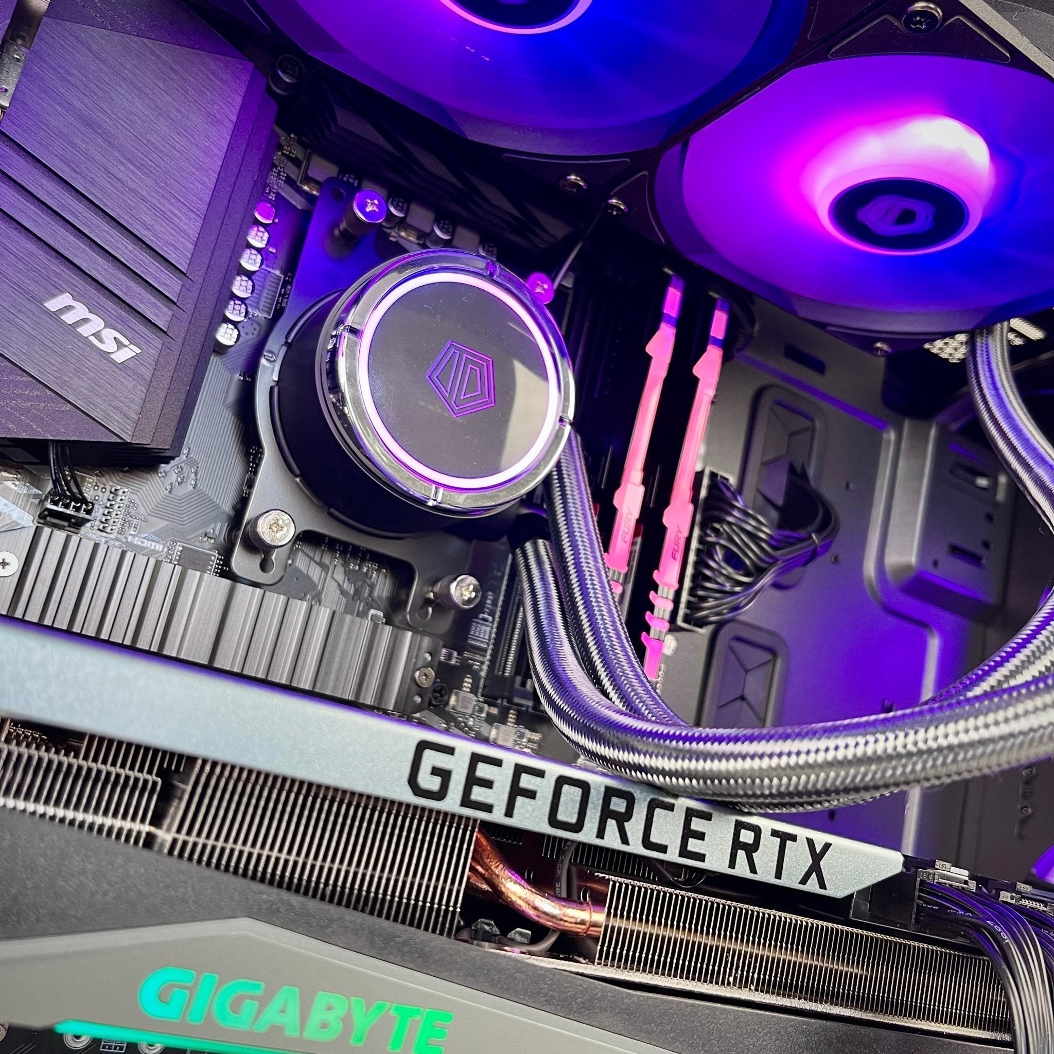 IGaming Intel Core 14600KF/14700KF | RTX 4060 - 4070 Ti super | Black Crystal R1 - Nectostry