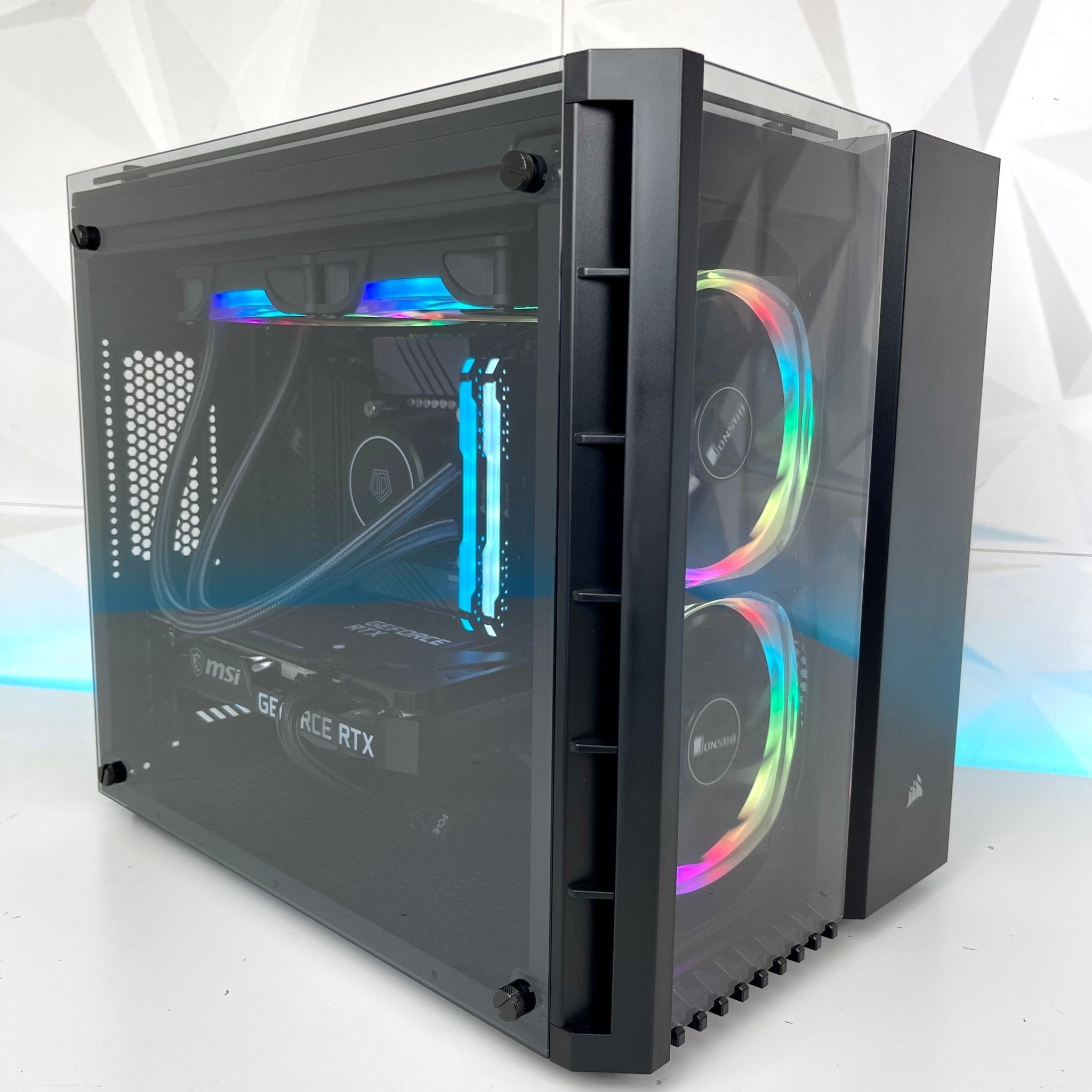IGaming Intel Core i5/i7 14700KF | RTX 4060Ti/4070S | Crystal 280x Black - Nectostry