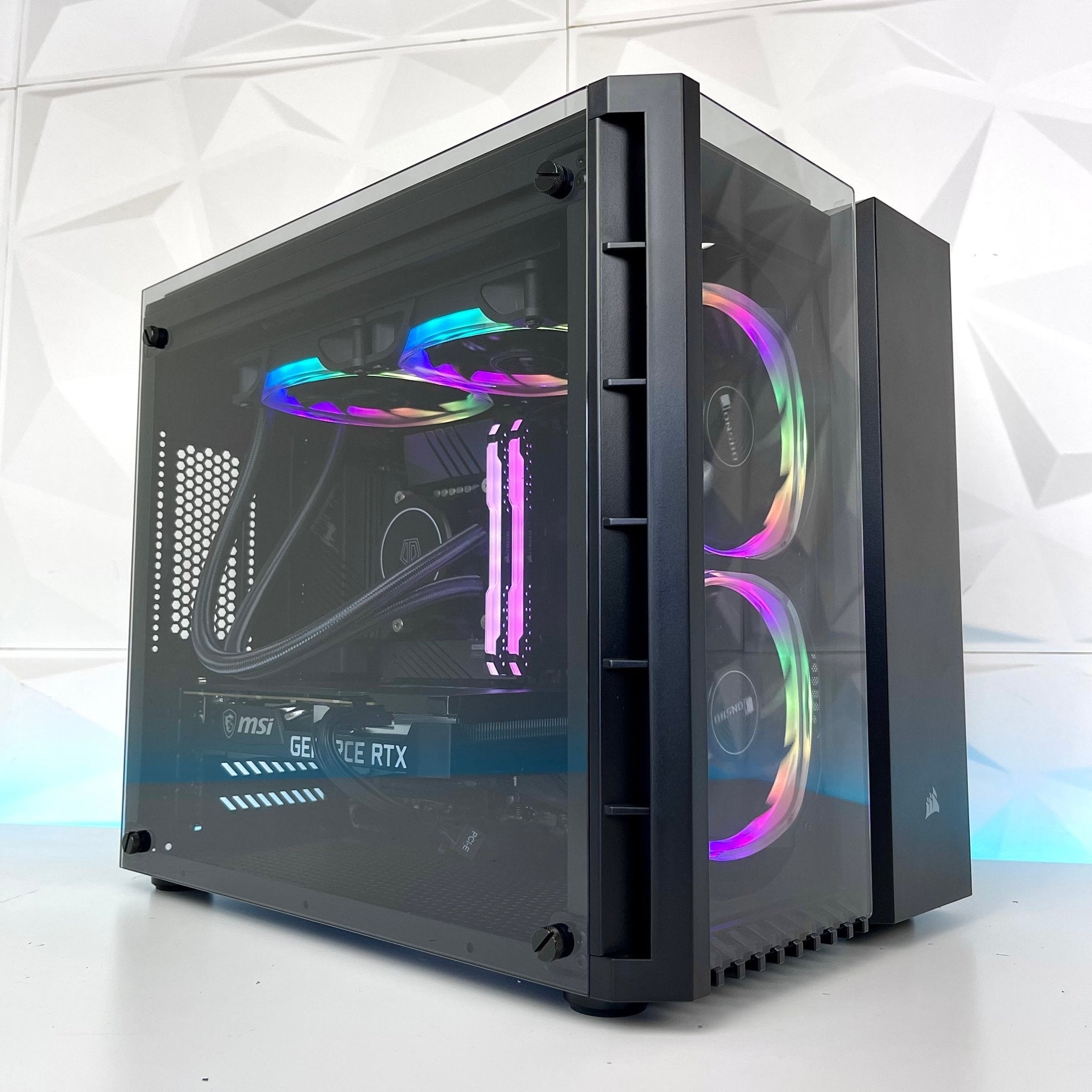 IGaming Intel Core i5/i7 14700KF | RTX 4060Ti/4070S | Crystal 280x Black - Nectostry