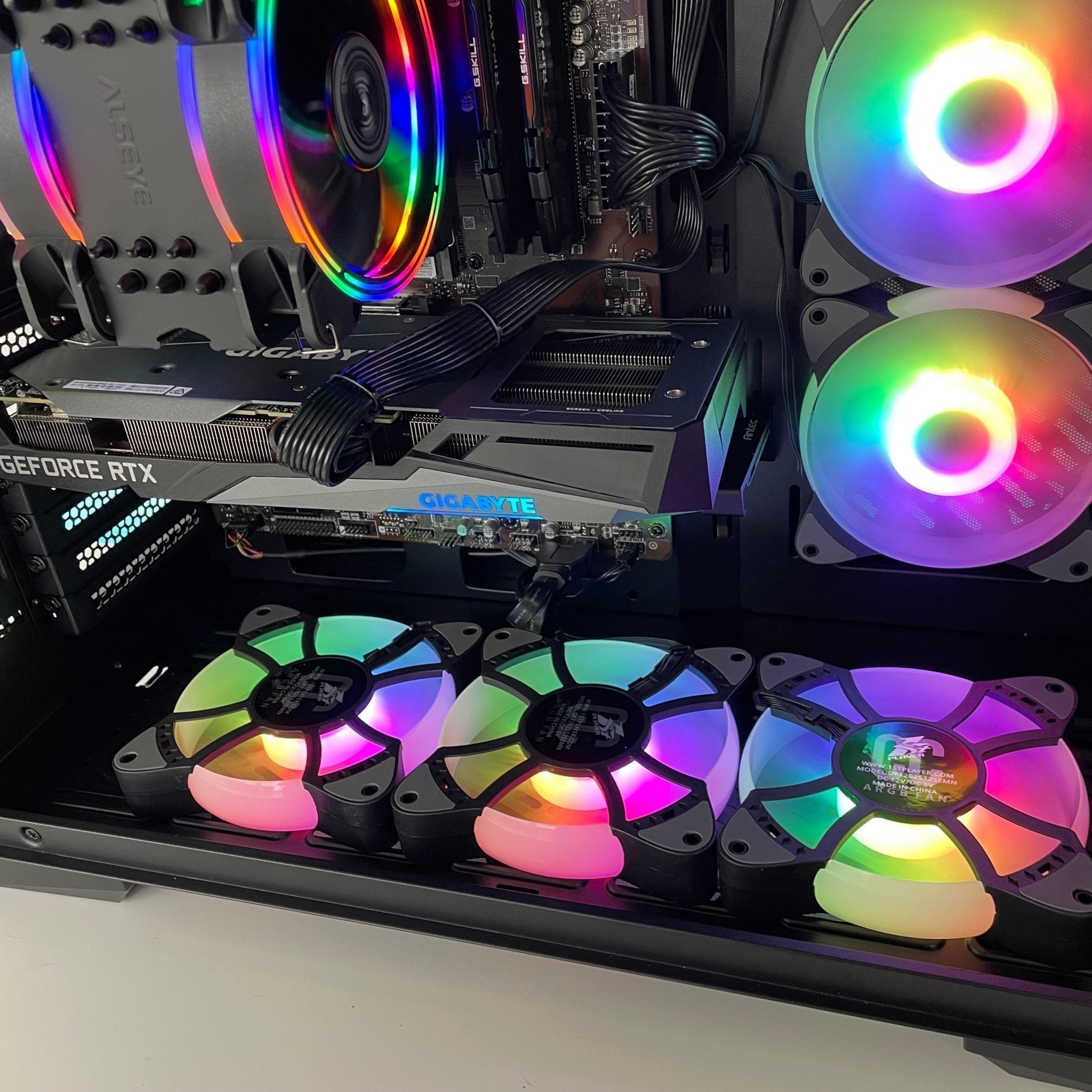 IGaming RTX 4060 Ti/ RTX 4070S | Intel 12th Gen 12600KF | P120 Black - Nectostry