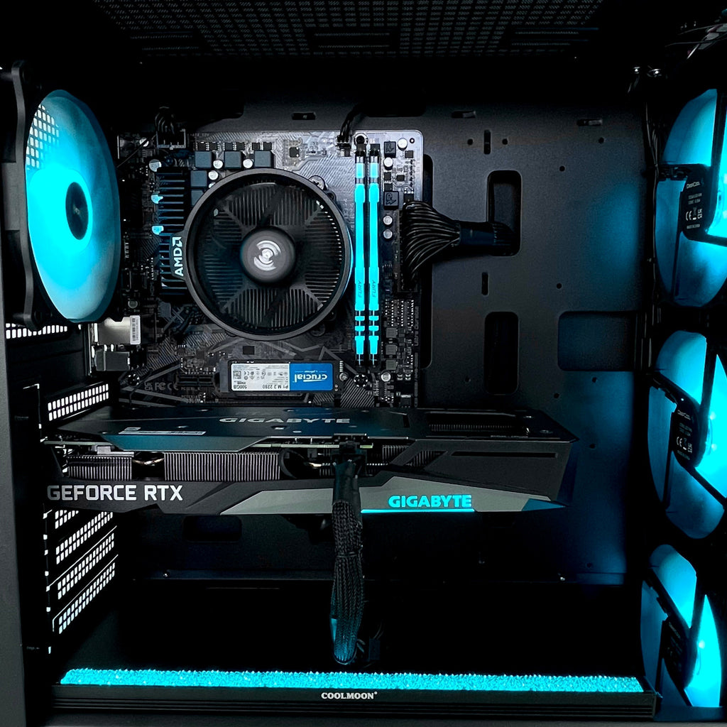 IGaming Ryzen 5 5500 | RTX 4060/4060 Ti | Dark CYAN - Nectostry