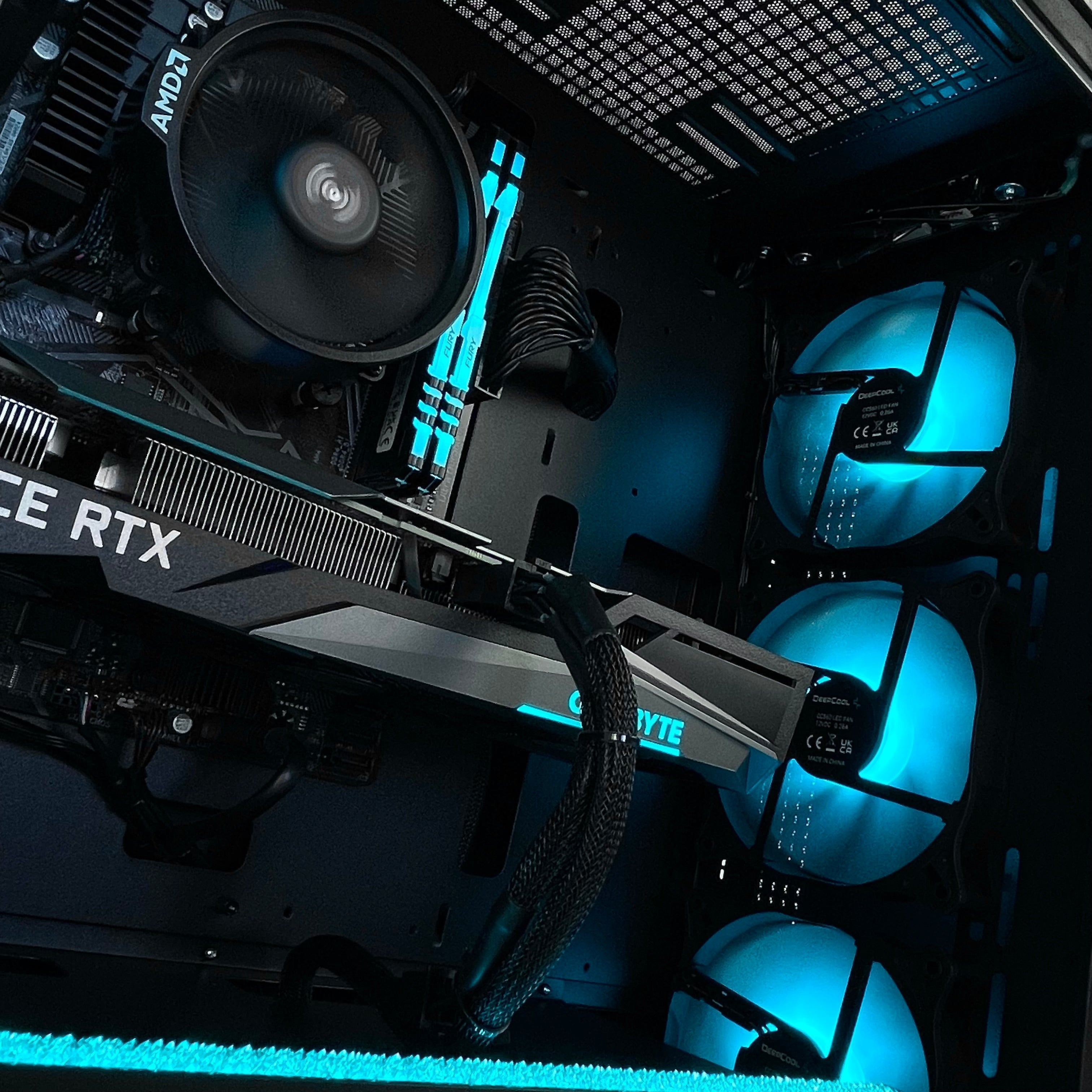 IGaming Ryzen 5 5500 | RTX 4060/4060 Ti | Dark CYAN - Nectostry