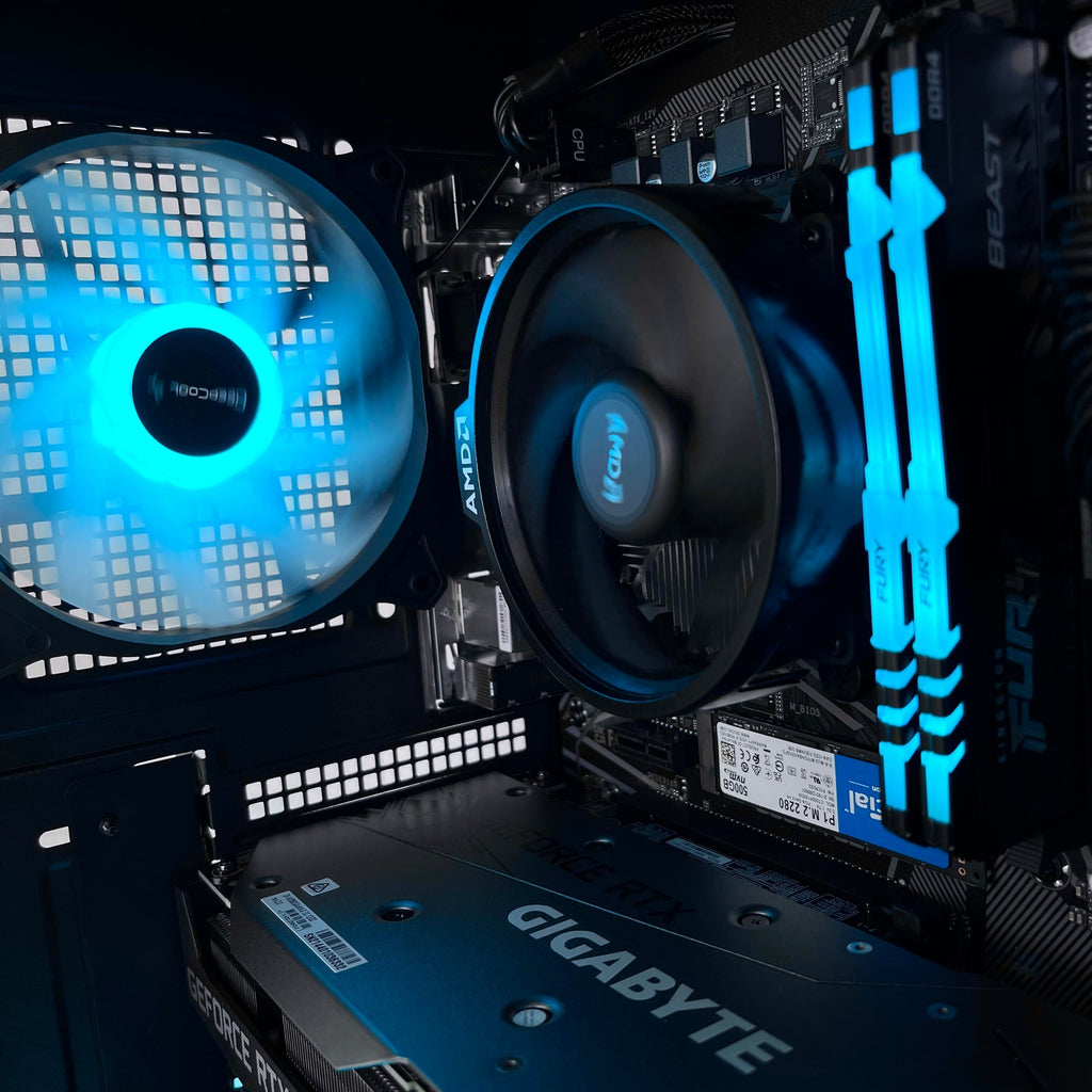 IGaming Ryzen 5 5500 | RTX 4060/4060 Ti | Dark CYAN - Nectostry