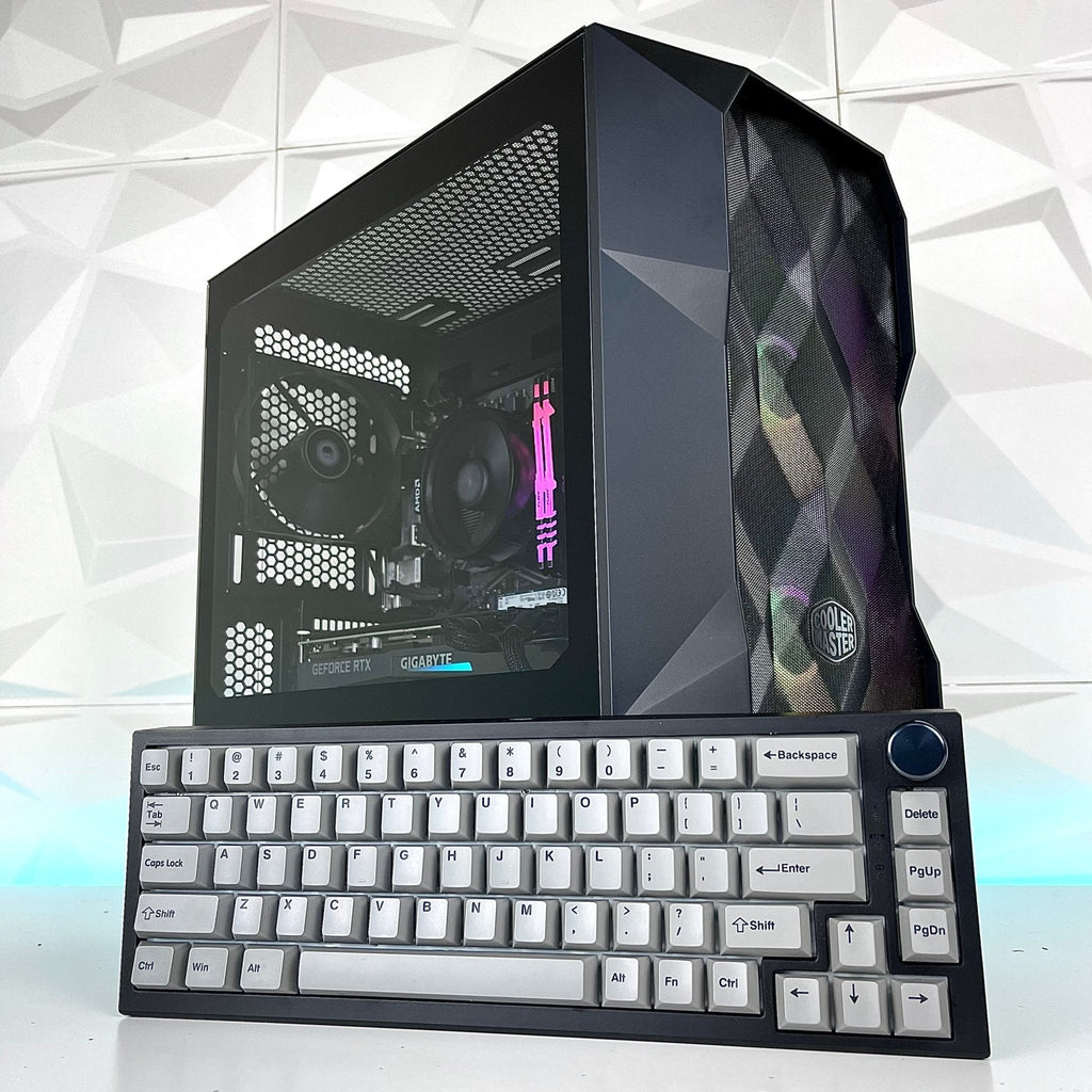 IGaming Ryzen 5 5600 | RTX 4060 Ti/4070S | TD300 Crystal Dark - Nectostry