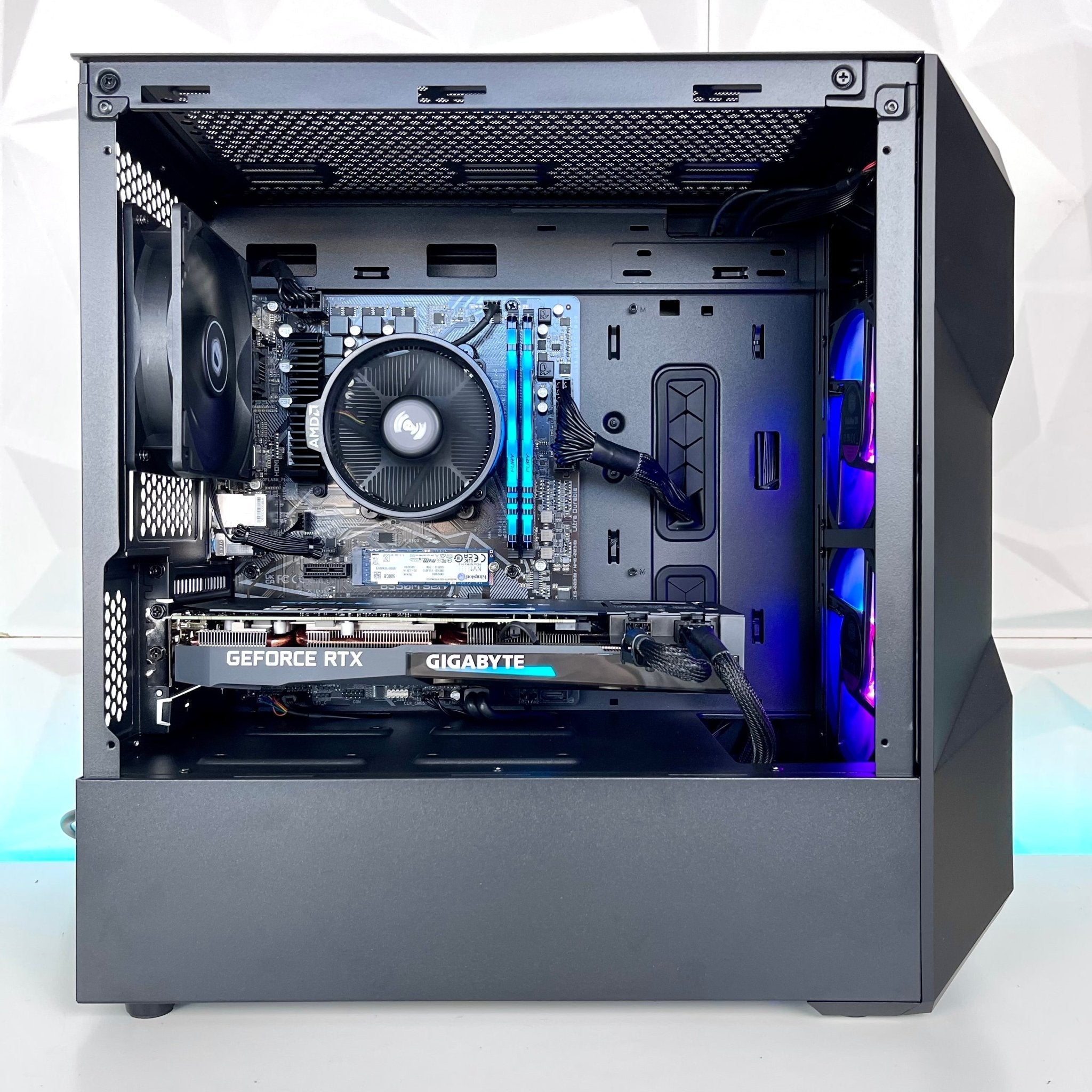 IGaming Ryzen 5 5600 | RTX 4060 Ti/4070S | TD300 Crystal Dark - Nectostry