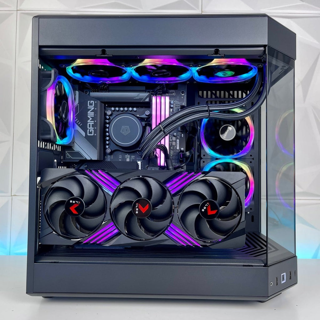 IGaming Ryzen 5/7 7700X | RTX 4060 Ti - 4070 Ti super | 32GB DDR5 Ram | Hyte 60 Pro Black - Nectostry