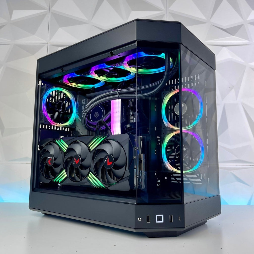 IGaming Ryzen 5/7 7700X | RTX 4060 Ti - 4070 Ti super | 32GB DDR5 Ram | Hyte 60 Pro Black - Nectostry