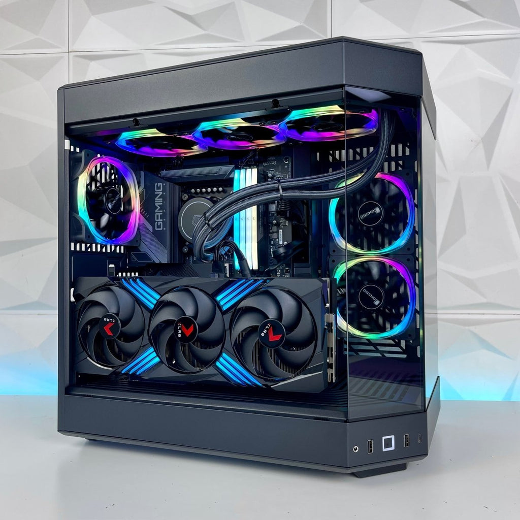 IGaming Ryzen 5/7 7700X | RTX 4060 Ti - 4070 Ti super | 32GB DDR5 Ram | Hyte 60 Pro Black - Nectostry