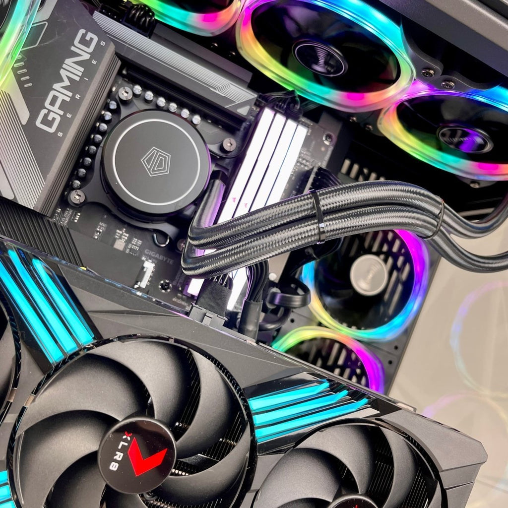 IGaming Ryzen 5/7 7700X | RTX 4060 Ti - 4070 Ti super | 32GB DDR5 Ram | Hyte 60 Pro Black - Nectostry