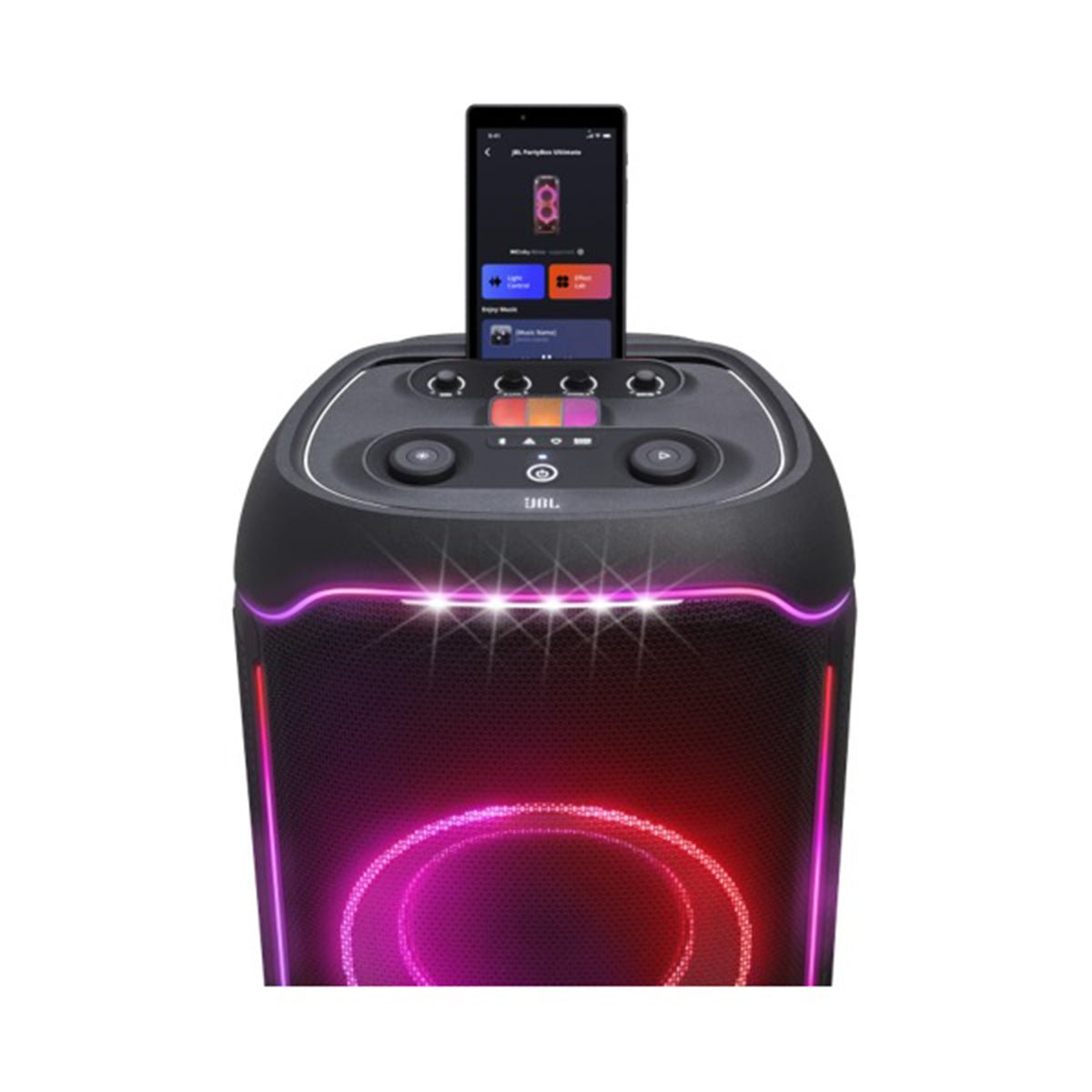 JBL Partybox Ultimate Massive Party Speaker & Splashproof Design - Nectostry
