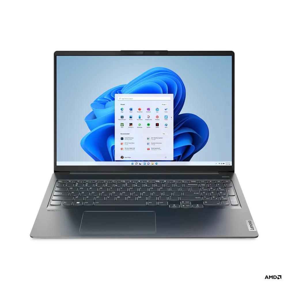 Lenovo Ideapad 5 Pro 16ARH7 82SN000BPH Laptop (Storm Grey) | 16" 2.6k | Ryzen 5 6600HS | 16GB RAM DDR5 |1 TB SSD | RTX 3050 Ti | Windows 11 Home | MS Office Home & Student 2021 + Lenovo Casual Backpack B210 - Nectostry