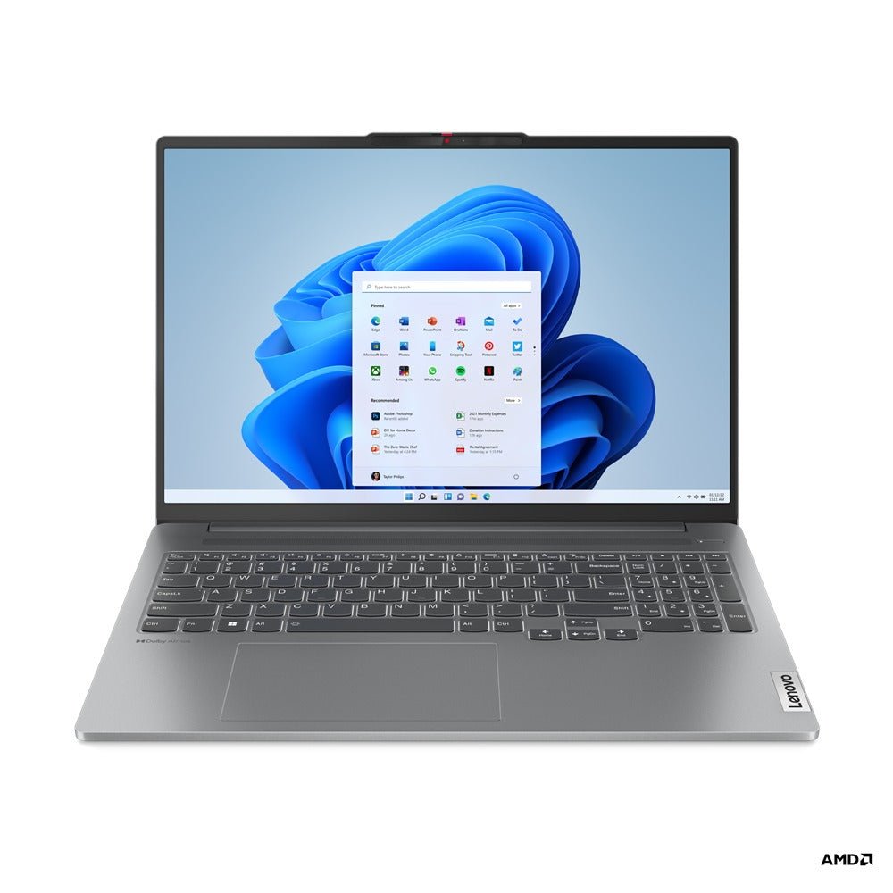 Lenovo Ideapad Pro 5 16ARP8 83AS002FPH Laptop (Arctic Grey) | 16" 2.5K (2560x1600) | Ryzen™ 5 7535HS | 16GB RAM | 1TB SSD | AMD Radeon™ 660M Graphics | Windows 11 Home | MS Office H&S 2021 | Adobe Acrobat Standard DC 1 - Year | Casual Backpack B210 - Nectostry
