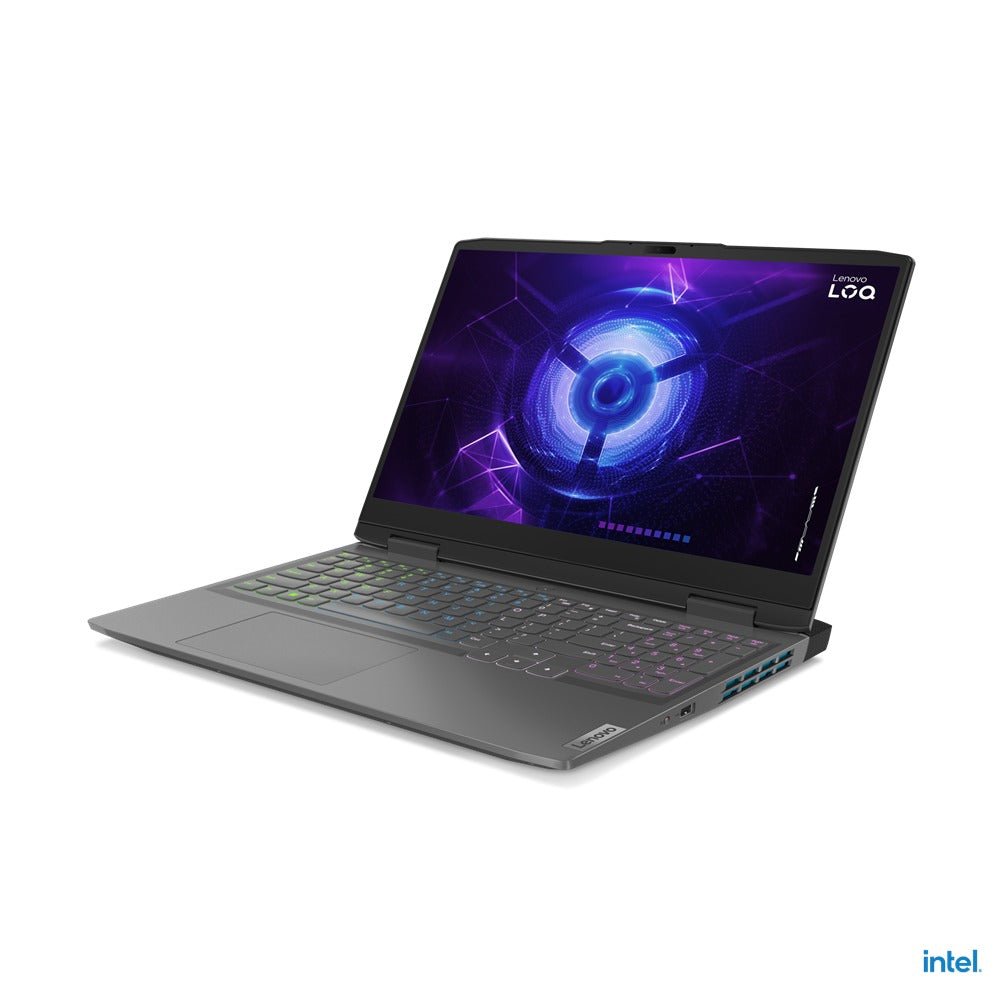 Lenovo LOQ 15IRH8 82XV001CPH Gaming Laptop (Storm Grey) | 15.6" WQHD (2560 x 1440) | i7 13620H | 8GB RAM | 512GB SSD | RTX 4060 | Windows 11 Home | MS Office H&S 2021 | Lenovo LOQ M100 RGB Mouse | Ideapad Gaming Backpack - Nectostry