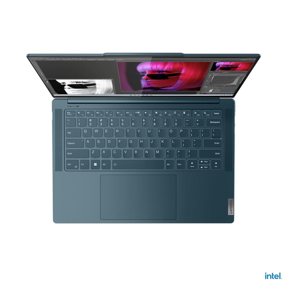 Lenovo Yoga Pro 9 14IRP8 83BU0028PH Laptop (Tidal Teal) | 14.5" 3K (3072X1920) | i9 - 13905H | 32GB RAM | 1TB SSD | RTX 4060 | Windows 11 Home | MS Office Home & Student 2021 | Yoga Sleeve - Nectostry