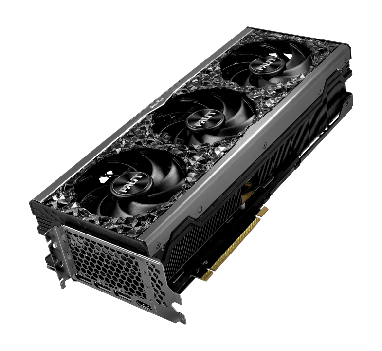 PALIT Geforce RTX 4080 Gamerock 16GB GDDR6X Graphics Card (Midnight Kaleidoscope)